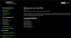 Desktop Screenshot of hb50.fr